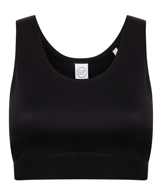 SF Clothing Kids fashion crop top Black/Black