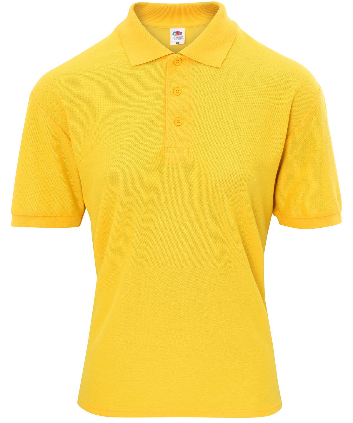 Fruit of the Loom Kids 65/35 piqué polo Sunflower
