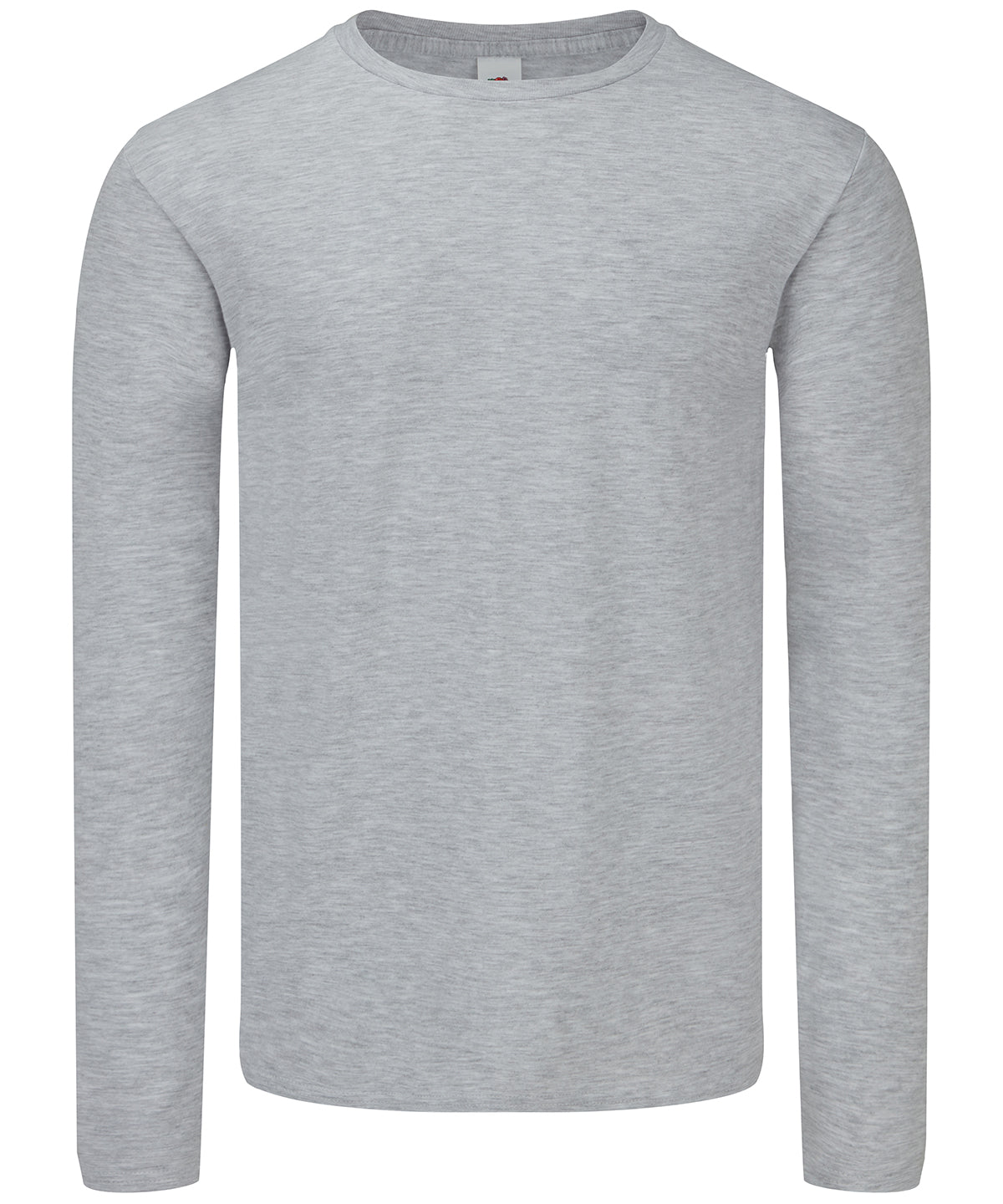Fruit of the Loom Iconic 150 classic long sleeve T Heather Grey*
