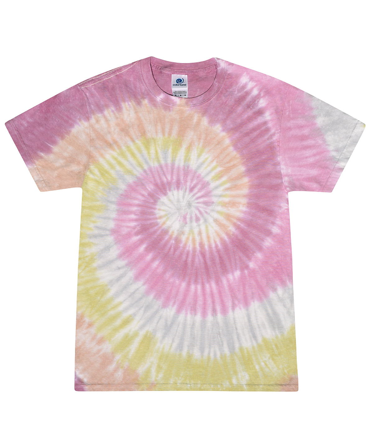 Colortone Tie-dye shirt Desert Rose