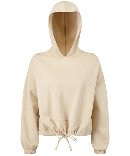 TriDri Women's TriDri® cropped oversize hoodie Nude