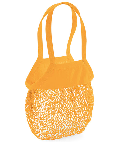 Westford Mill Organic cotton mesh grocery bag Amber