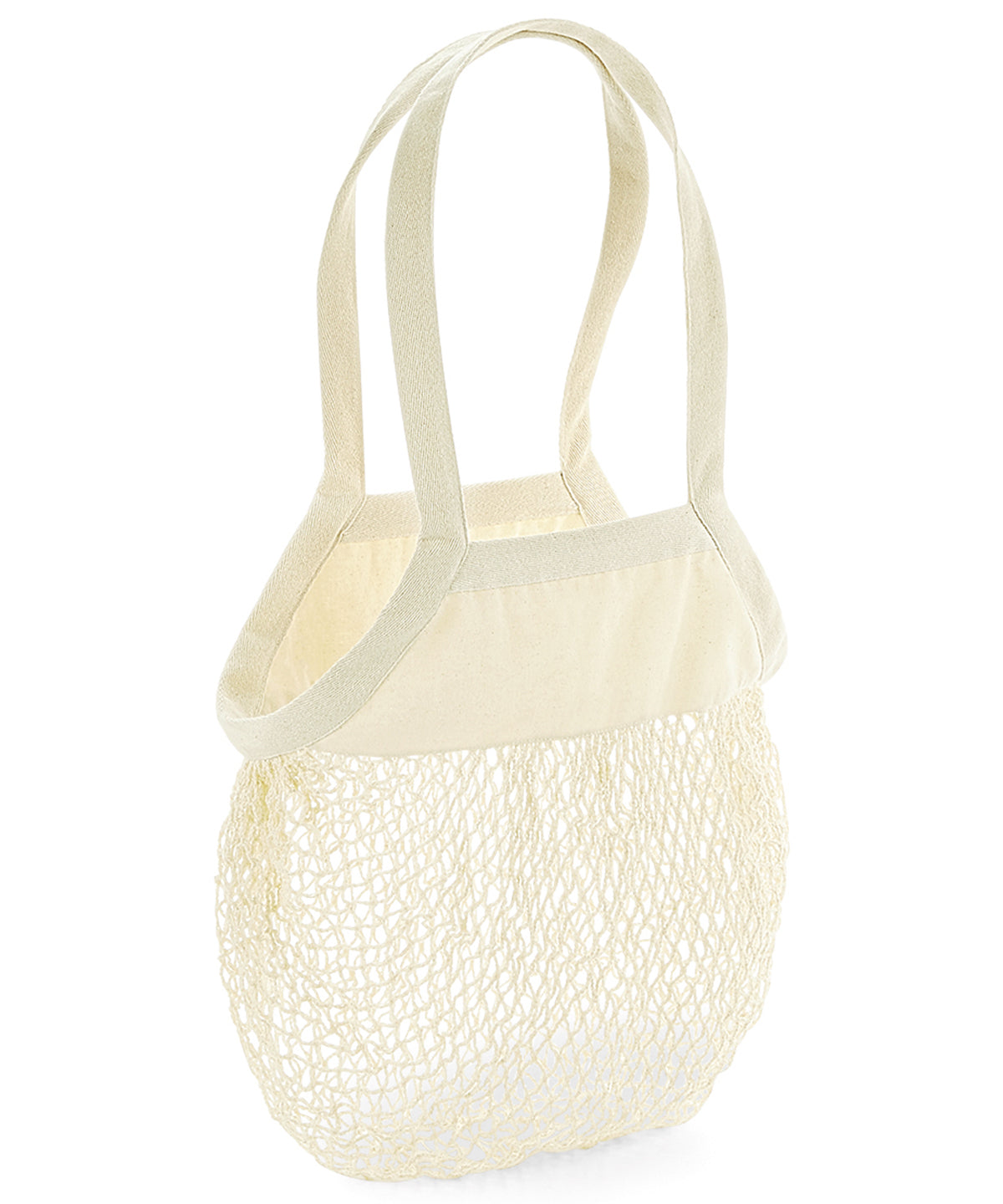 Westford Mill Organic cotton mesh grocery bag Natural