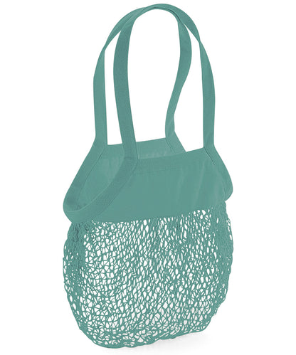 Westford Mill Organic cotton mesh grocery bag Sage Green