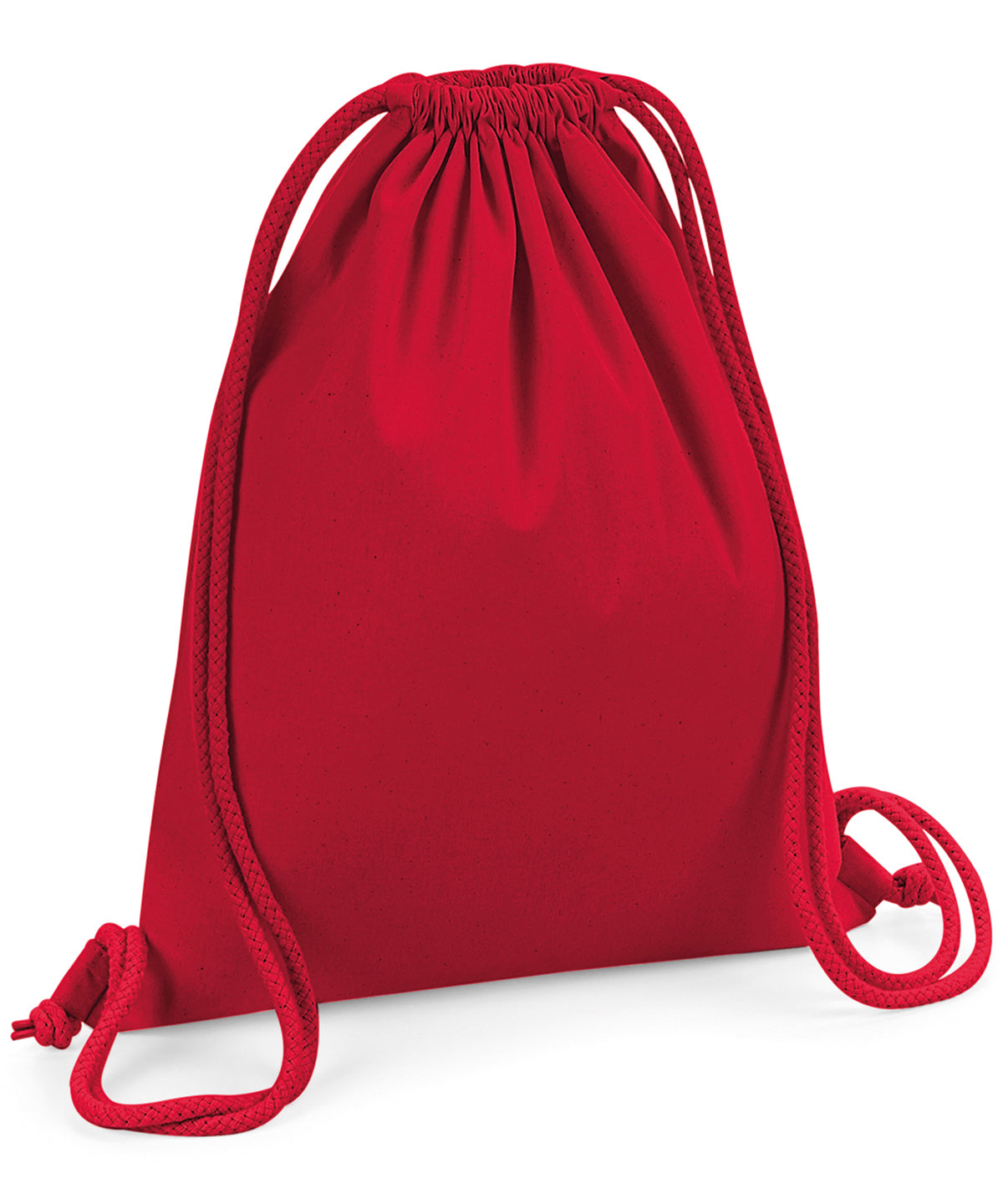 Westford Mill Organic premium cotton gymsac Classic Red