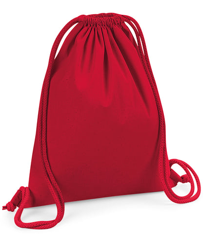 Westford Mill Organic premium cotton gymsac Classic Red