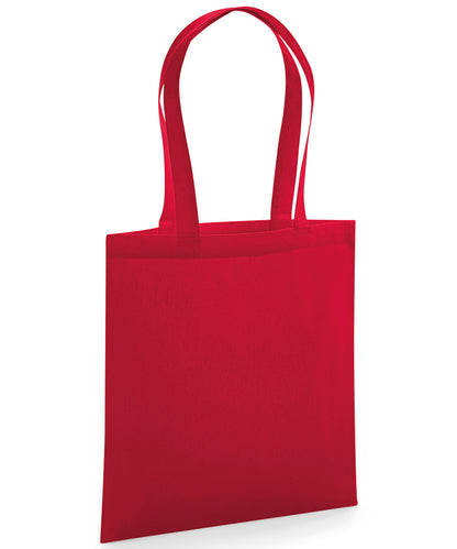 Westford Mill Organic premium cotton tote Classic Red