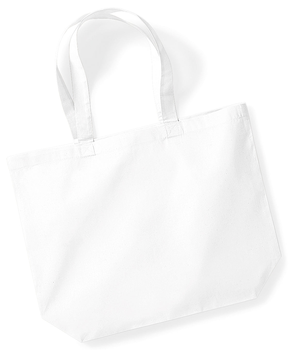 Westford Mill Organic premium cotton maxi tote White