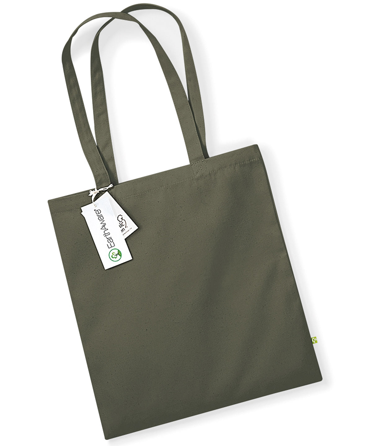 Westford Mill EarthAware® organic bag for life Olive Green