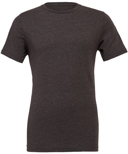 Bella+Canvas Unisex heather CVC short sleeve t-shirt Dark Grey Heather