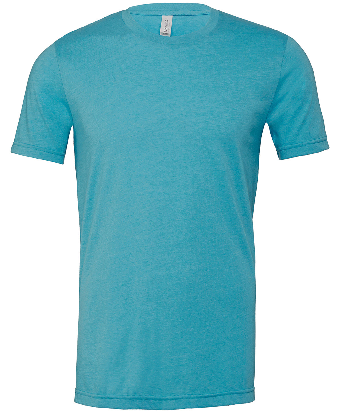 Bella+Canvas Unisex heather CVC short sleeve t-shirt Heather Aqua