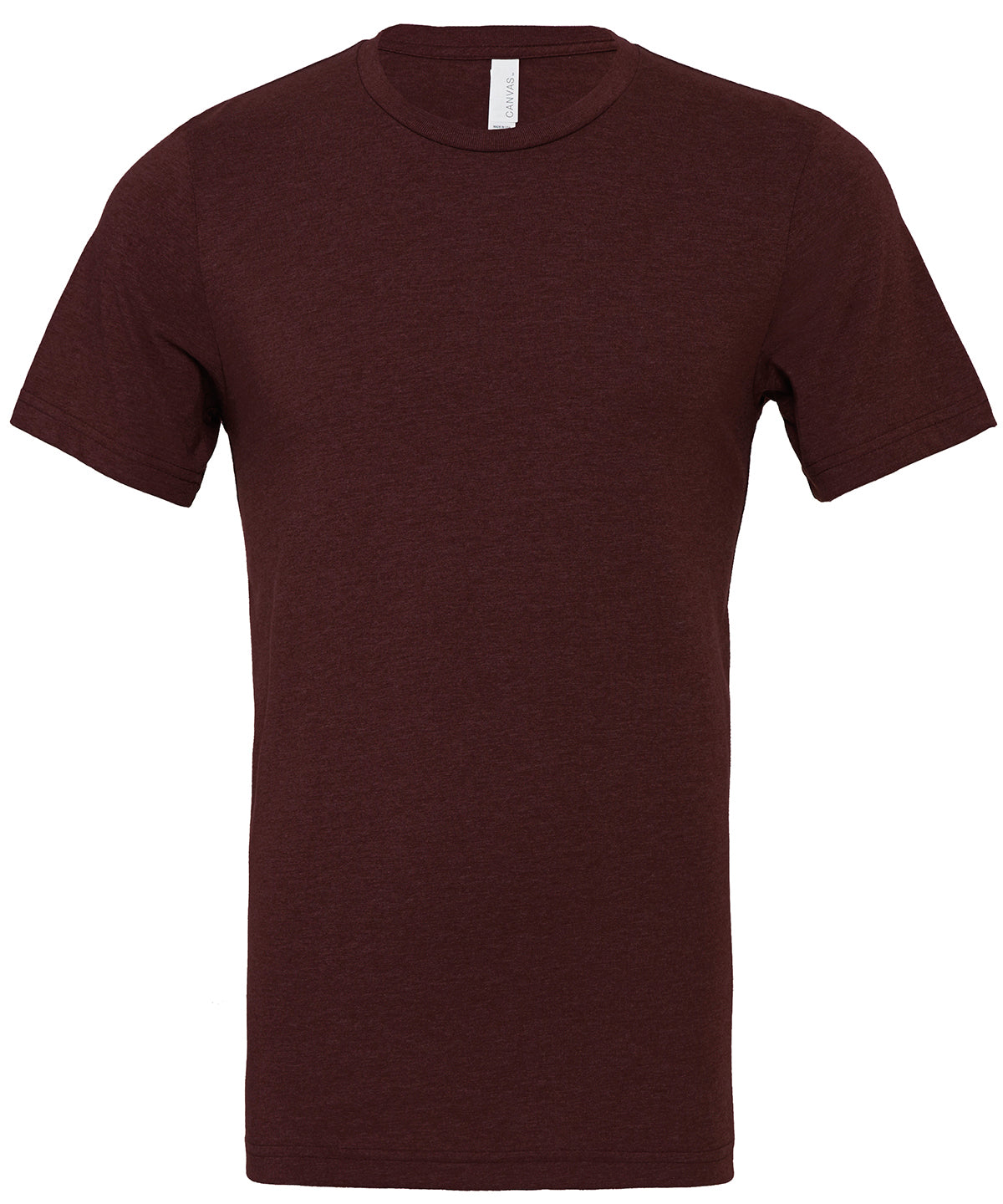 Bella+Canvas Unisex heather CVC short sleeve t-shirt Heather Cardinal