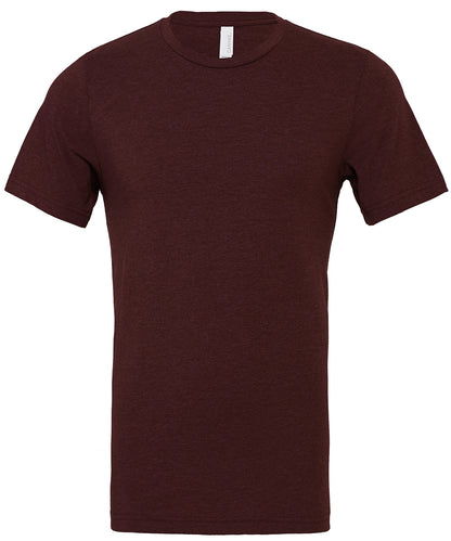 Bella+Canvas Unisex heather CVC short sleeve t-shirt Heather Cardinal