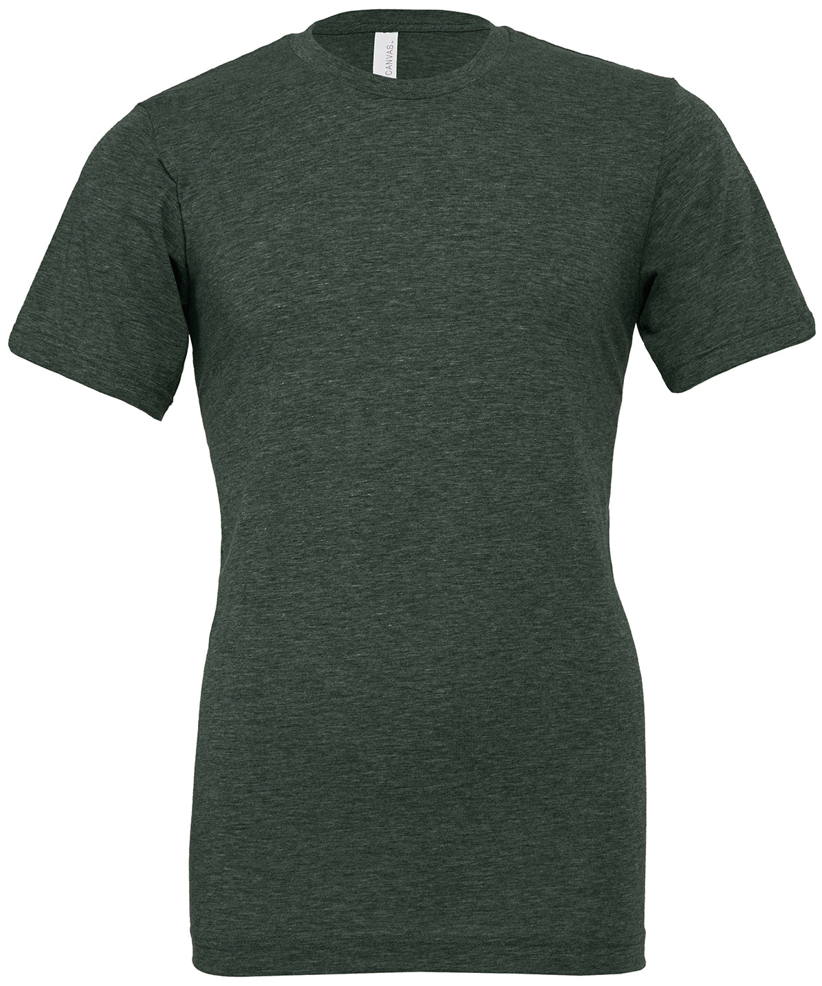 Bella+Canvas Unisex heather CVC short sleeve t-shirt Heather Forest