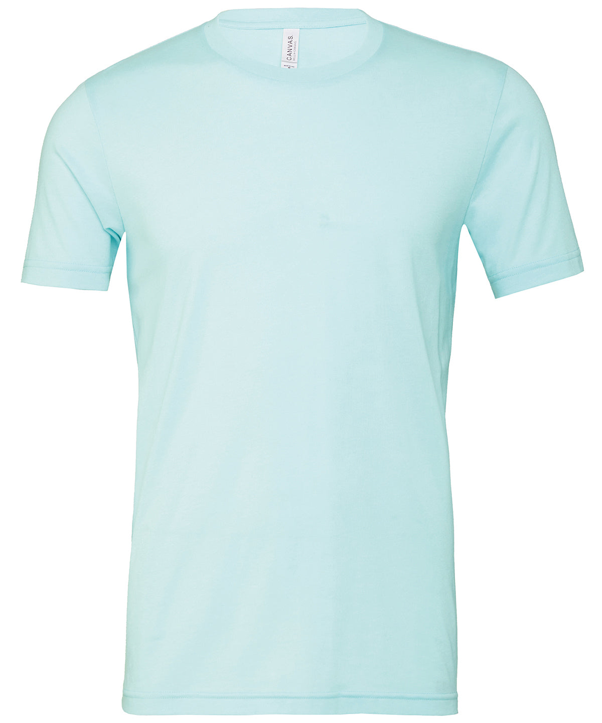 Bella+Canvas Unisex heather CVC short sleeve t-shirt Heather Ice Blue