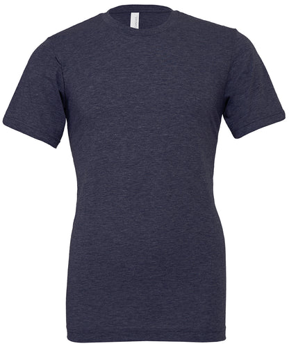 Bella+Canvas Unisex heather CVC short sleeve t-shirt Heather Midnight Navy