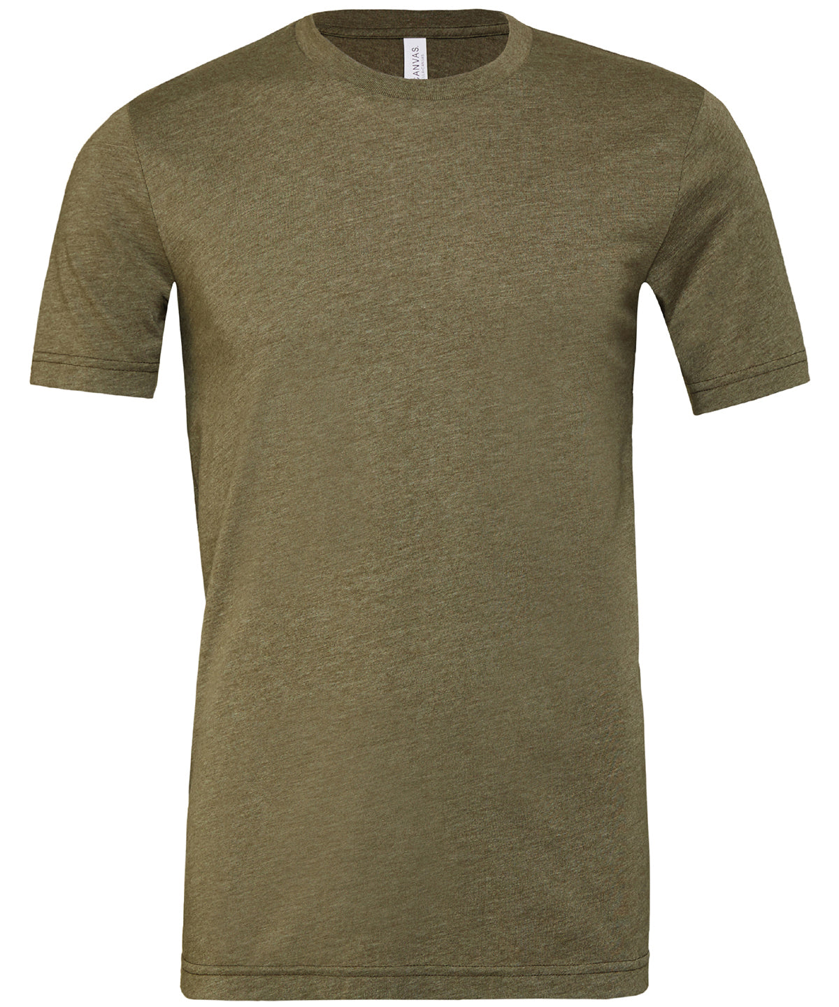 Bella+Canvas Unisex heather CVC short sleeve t-shirt Heather Olive