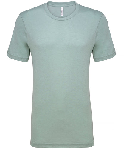 Bella+Canvas Unisex heather CVC short sleeve t-shirt Heather Prism Dusty Blue
