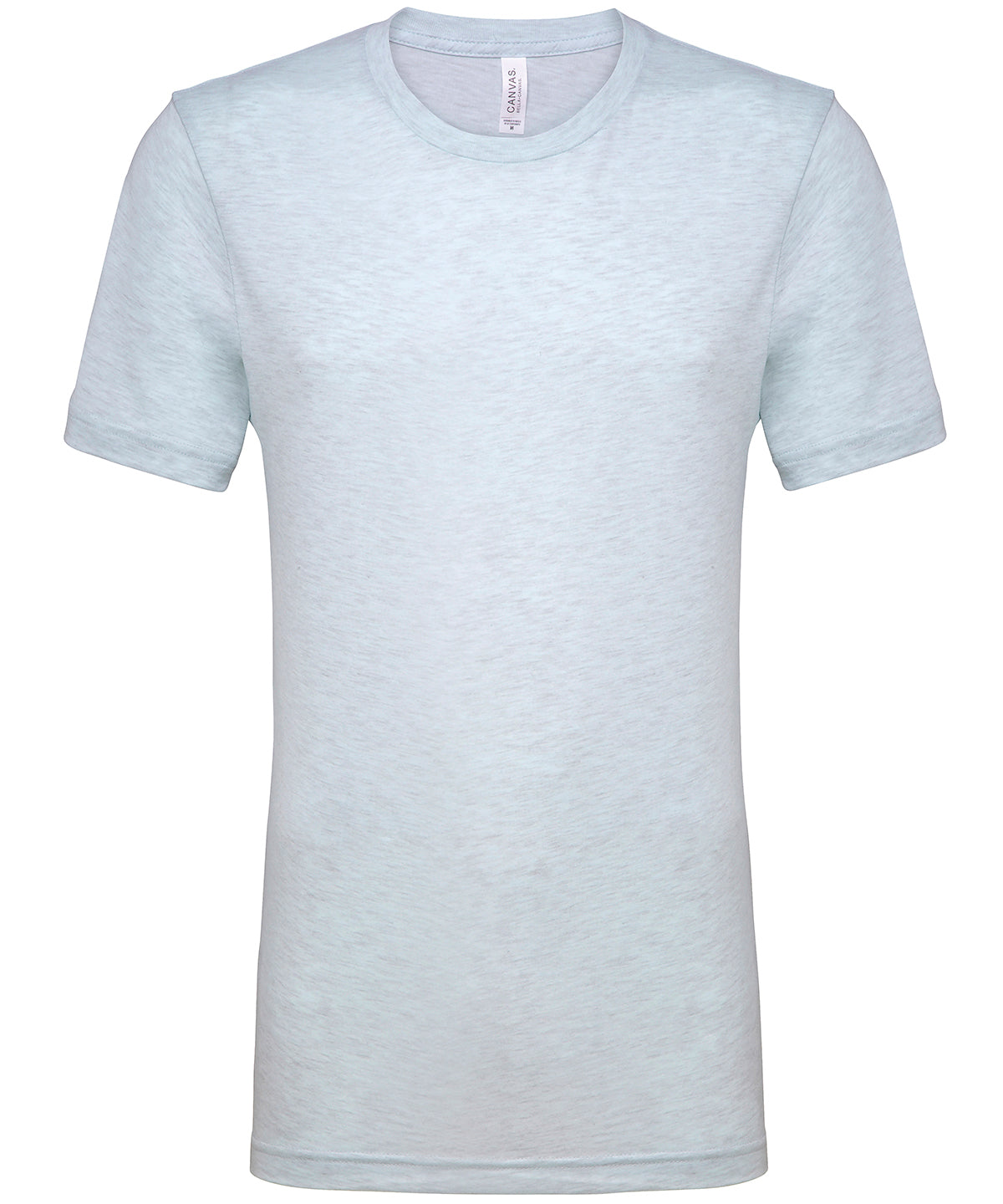 Bella+Canvas Unisex heather CVC short sleeve t-shirt Heather Prism Ice Blue