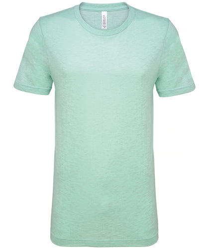 Bella+Canvas Unisex heather CVC short sleeve t-shirt Heather Prism Mint