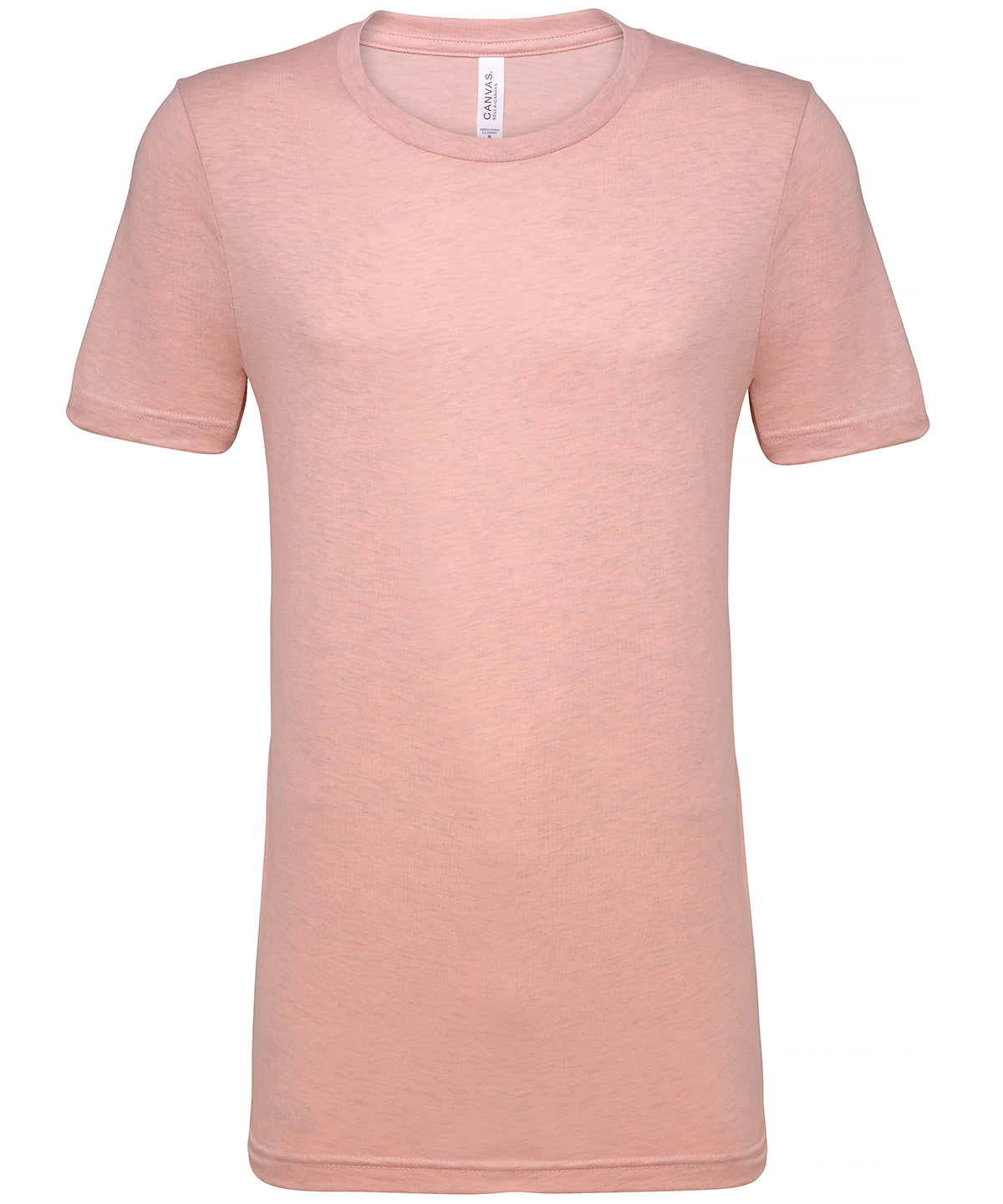 Bella+Canvas Unisex heather CVC short sleeve t-shirt Heather Prism Peach