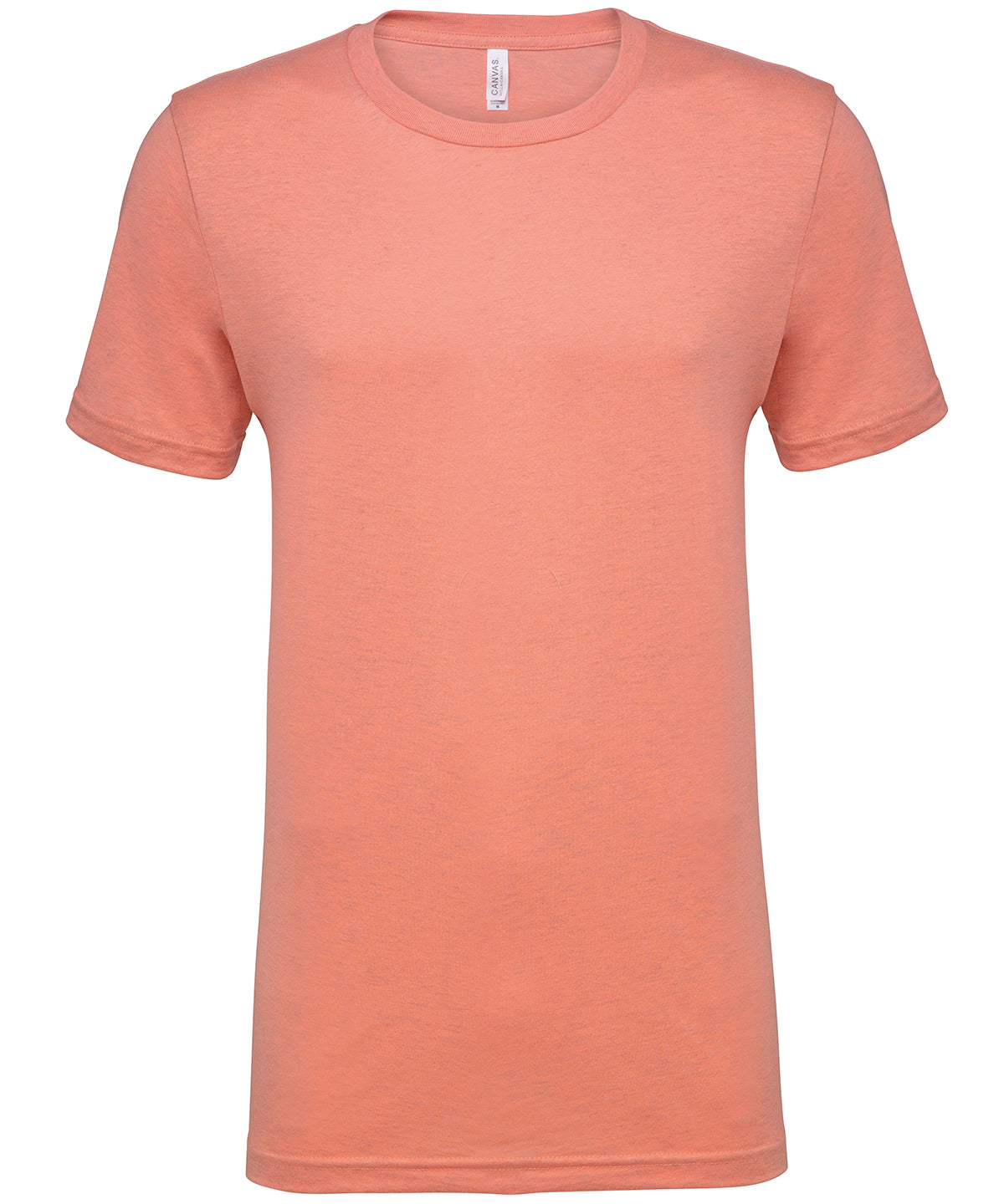 Bella+Canvas Unisex heather CVC short sleeve t-shirt Heather Prism Sunset