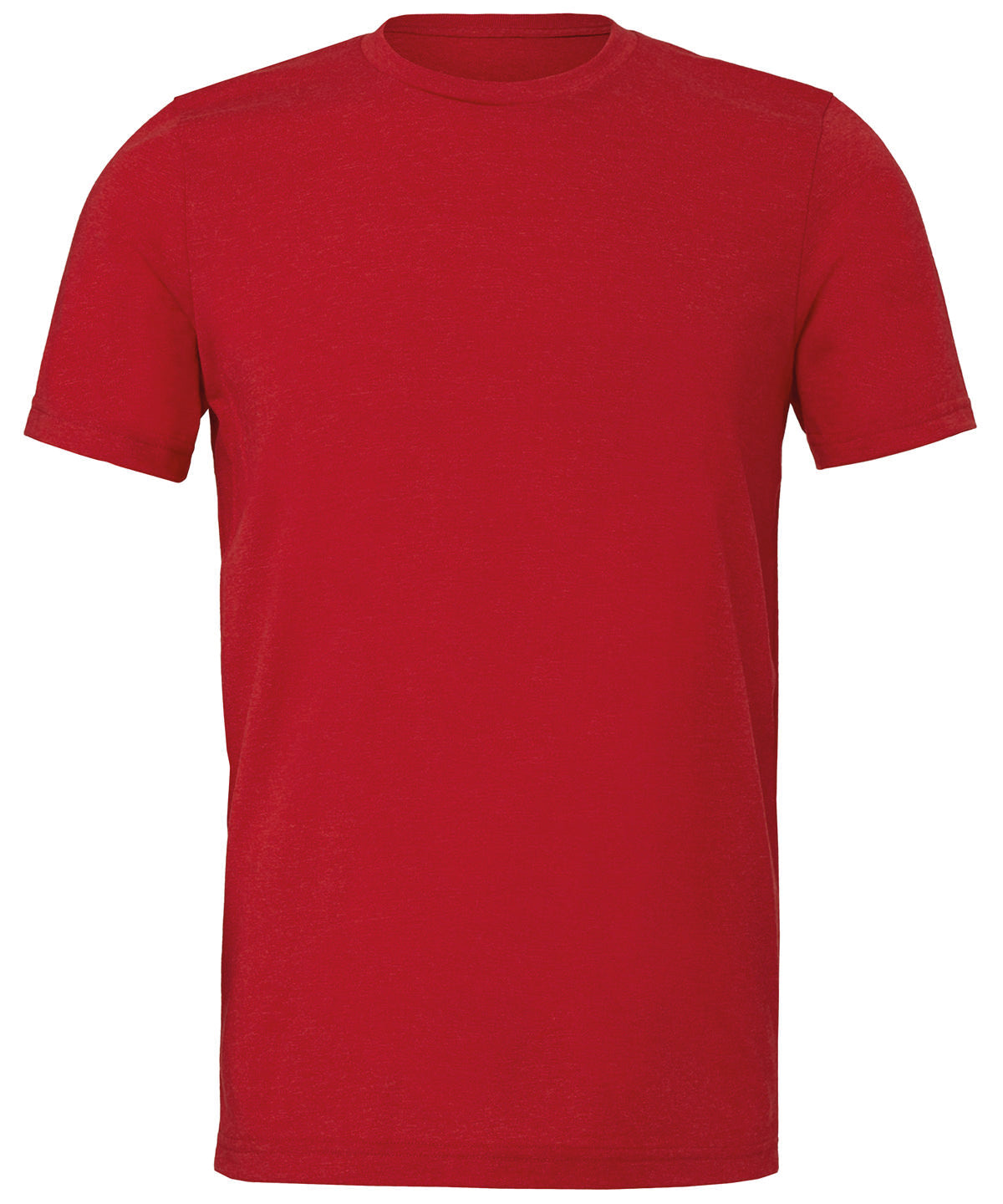 Bella+Canvas Unisex heather CVC short sleeve t-shirt Heather Red