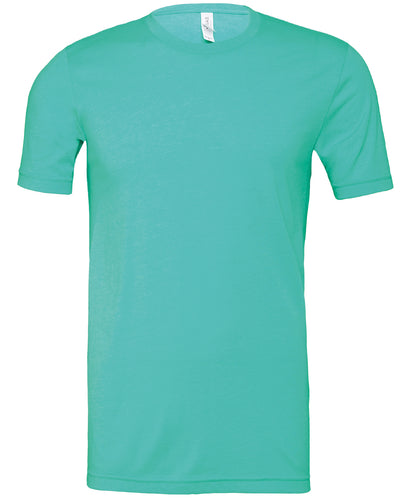 Bella+Canvas Unisex heather CVC short sleeve t-shirt Heather Sea Green