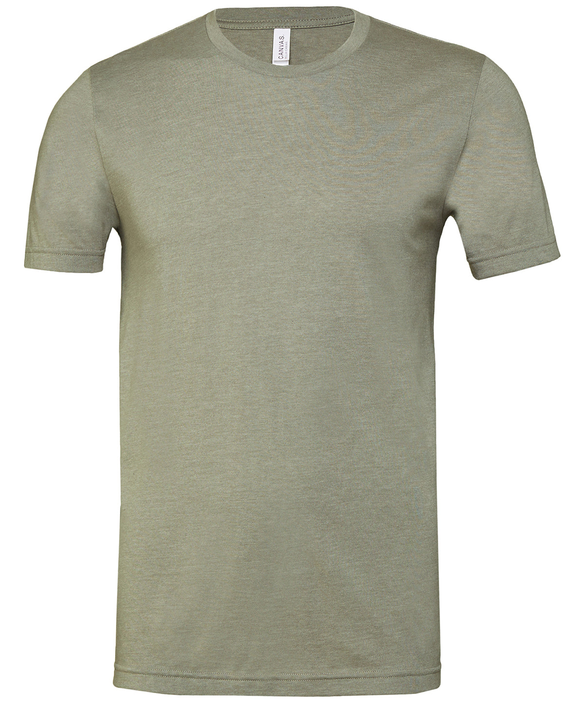 Bella+Canvas Unisex heather CVC short sleeve t-shirt Heather Stone