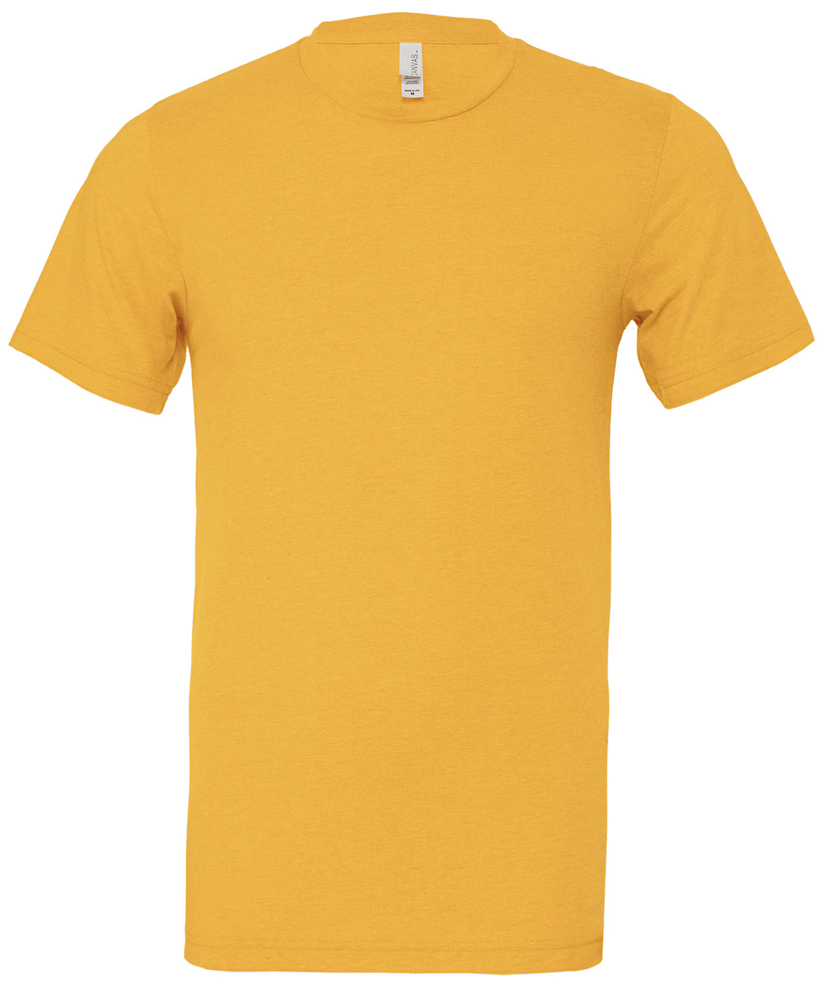 Bella+Canvas Unisex heather CVC short sleeve t-shirt Heather Yellow Gold