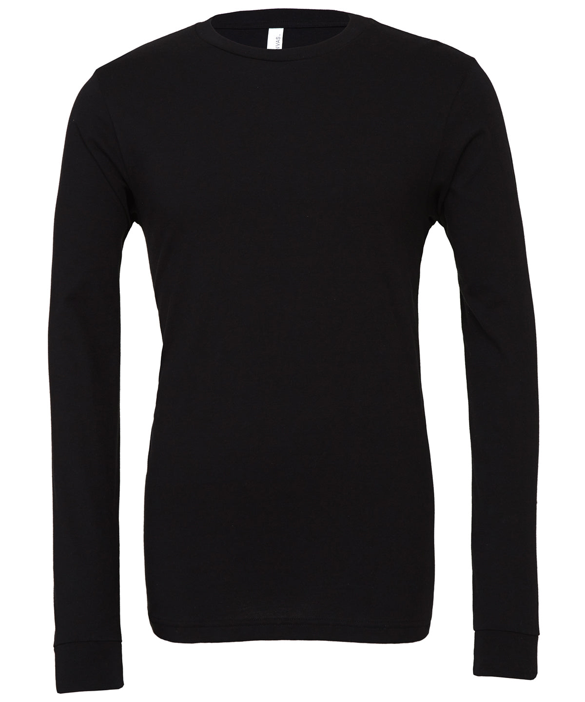 Bella+Canvas Unisex Jersey long sleeve tee Black