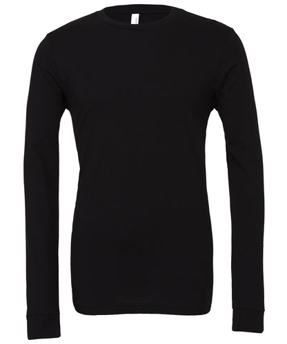 Bella+Canvas Unisex Jersey long sleeve tee Black