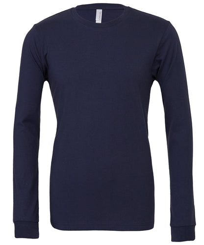 Bella+Canvas Unisex Jersey long sleeve tee Navy