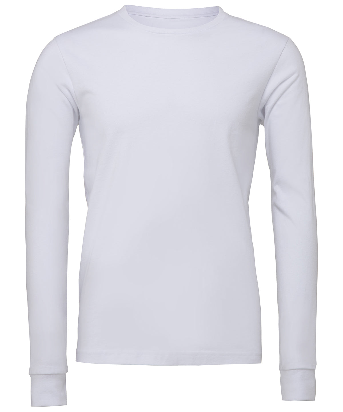 Bella+Canvas Unisex Jersey long sleeve tee White
