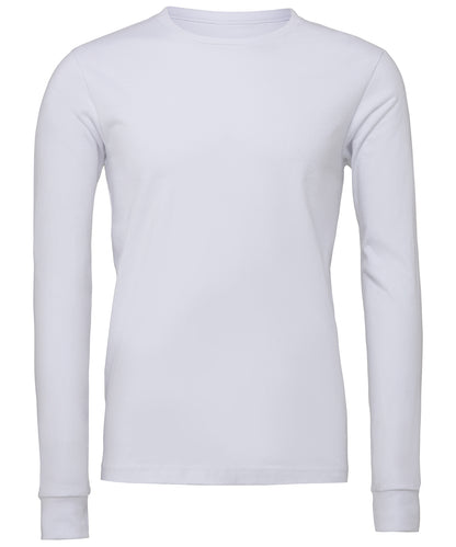 Bella+Canvas Unisex Jersey long sleeve tee White