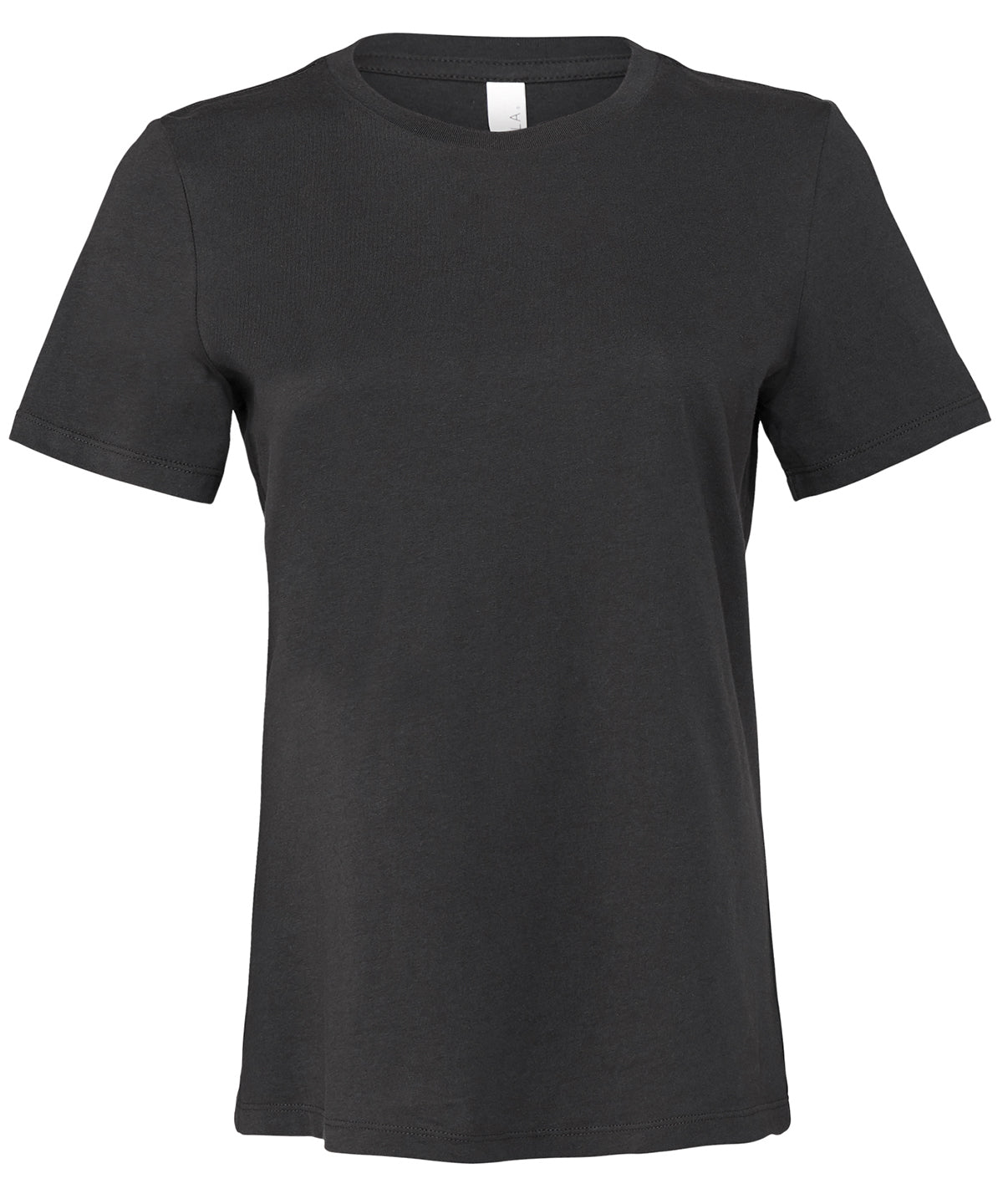 Bella+Canvas Women's relaxed Jersey short sleeve tee Dark Grey