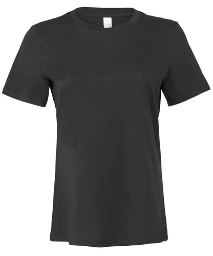 Bella+Canvas Women's relaxed Jersey short sleeve tee Dark Grey