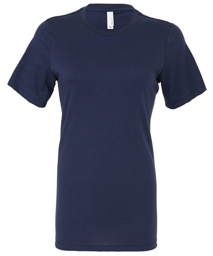 Bella+Canvas Women's relaxed Jersey short sleeve tee Navy