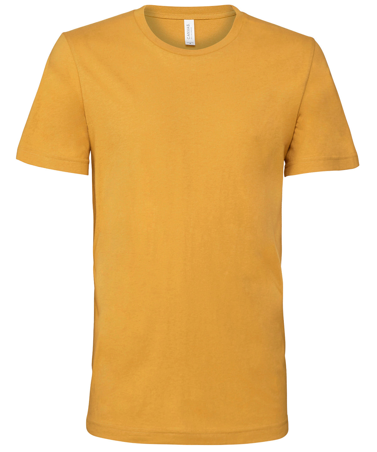 Bella+Canvas Unisex Jersey crew neck t-shirt Mustard