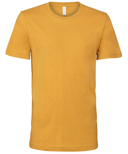 Bella+Canvas Unisex Jersey crew neck t-shirt Mustard