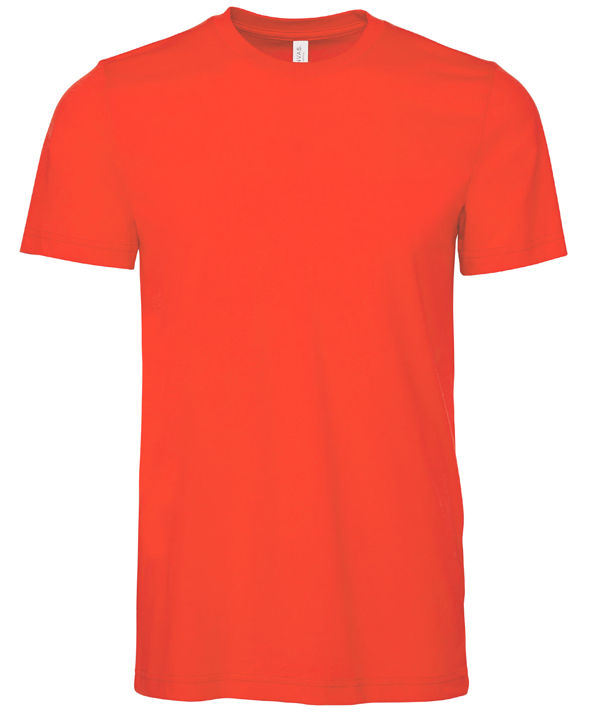 Bella+Canvas Unisex Jersey crew neck t-shirt Poppy