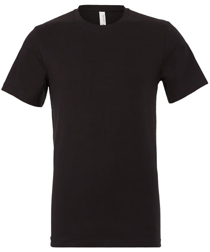 Bella+Canvas Unisex Jersey crew neck t-shirt Vintage Black