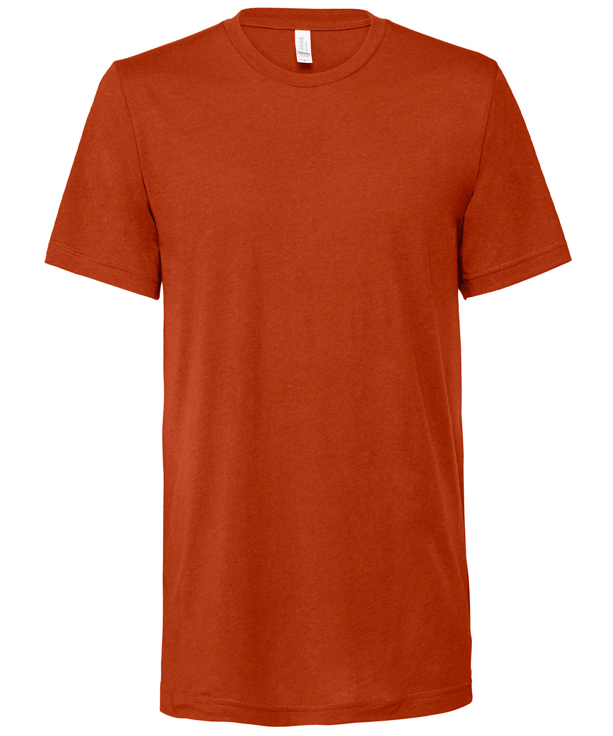 Bella+Canvas Unisex triblend crew neck t-shirt Brick Triblend