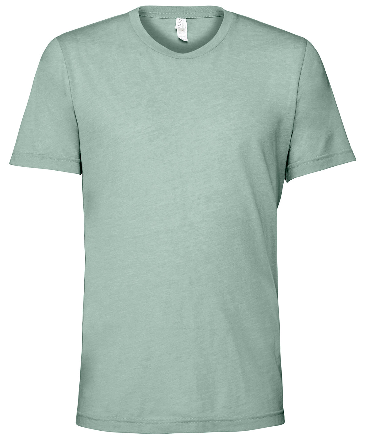 Bella+Canvas Unisex triblend crew neck t-shirt Dusty Blue Triblend