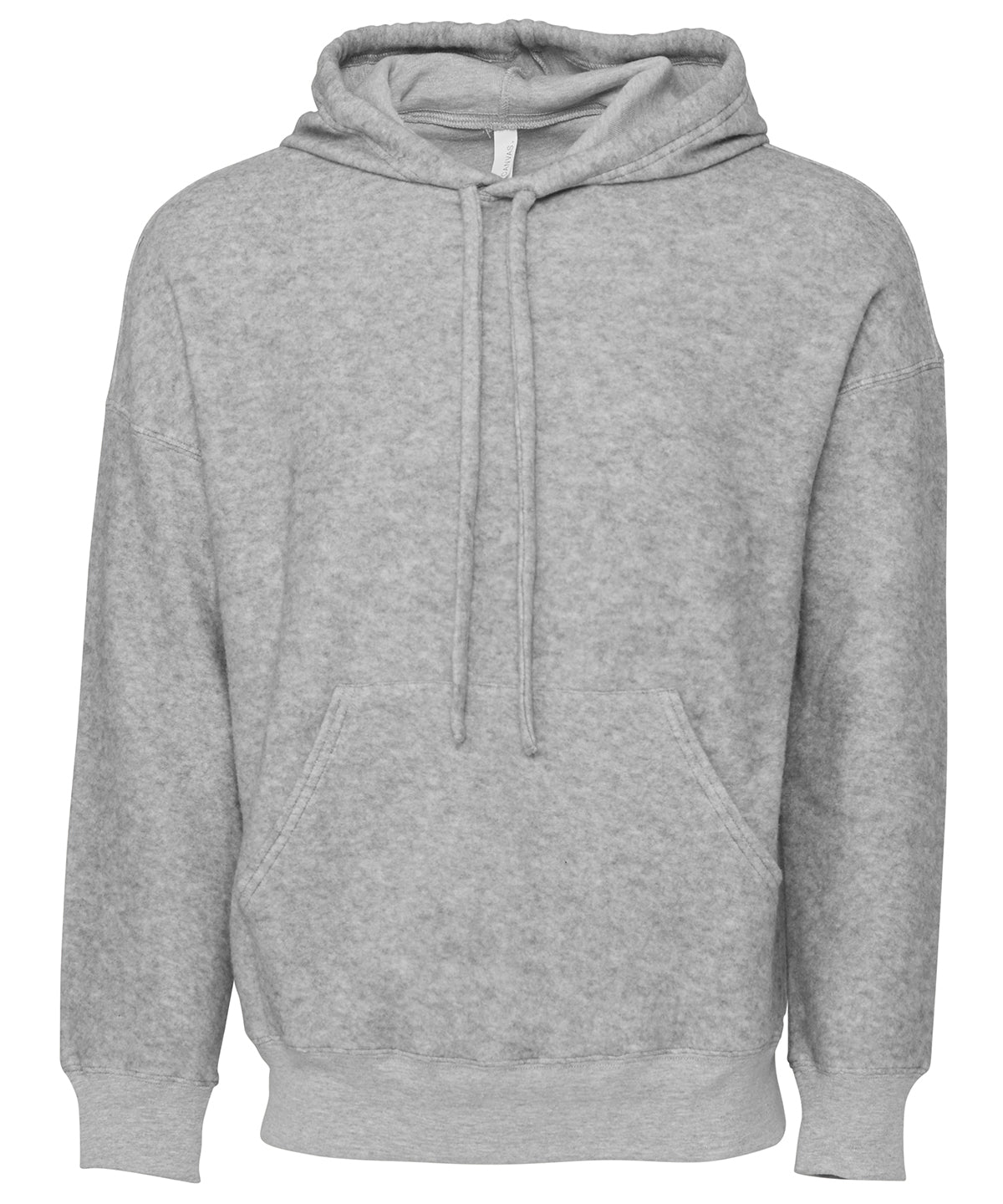 Bella+Canvas Unisex sueded fleece pullover hoodie Athletic Heather