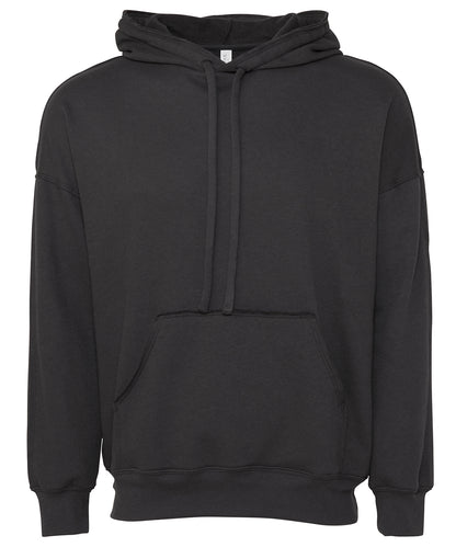 Bella+Canvas Unisex raw-seam hoodie Dark Grey