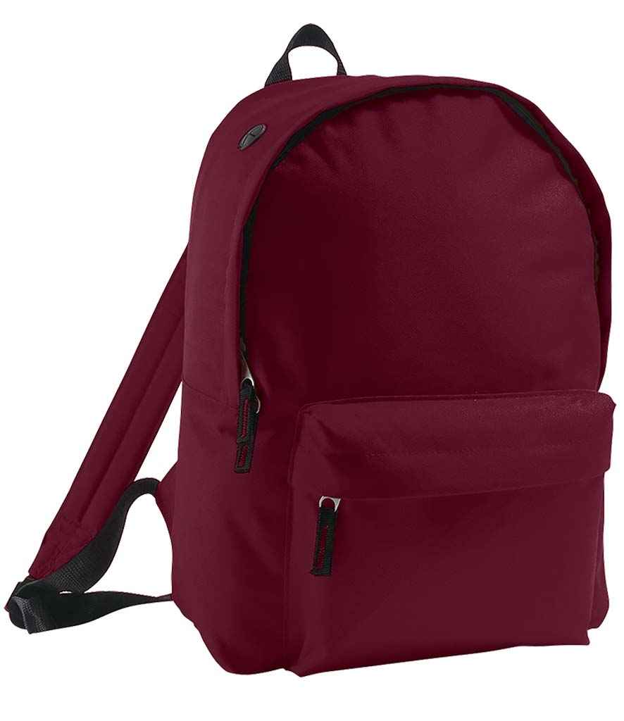 SOL'S Rider Backpack in Burgundy