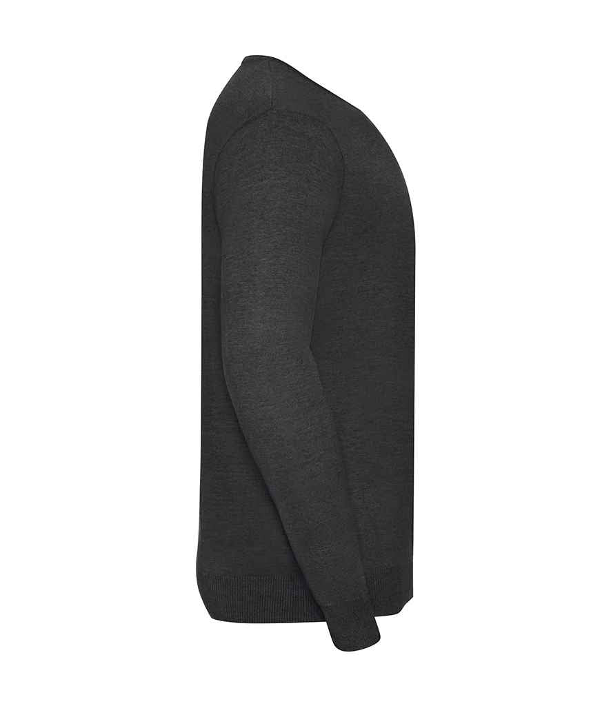 Russell Athletic Collection Cotton Acrylic V Neck Sweater