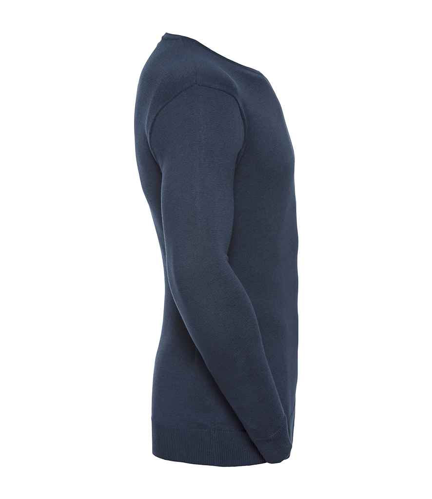 Russell Athletic Collection Cotton Acrylic V Neck Sweater