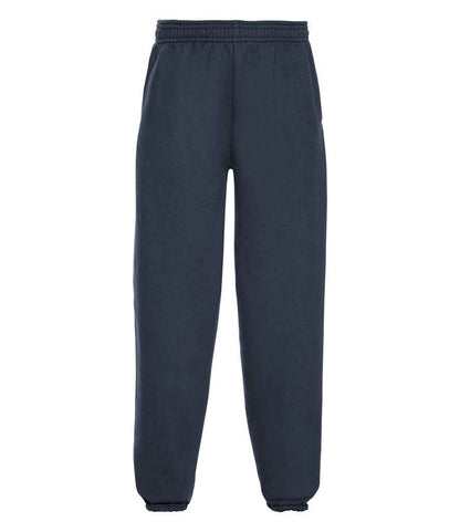 Russell Athletic Kids Elasticated Hem Jog Pants in French Navy